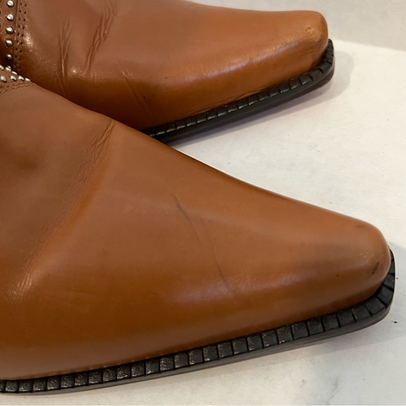 HOST PICK‼️DONALD J. PLINER Cha STAR Western Boot Brown Leather Shoe Boot 🌟 - Picture 14 of 14